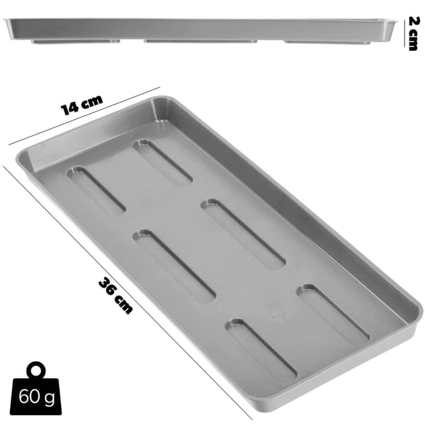KADAX Urtepottestativ 40 cm Balkonkasse Plastbakke