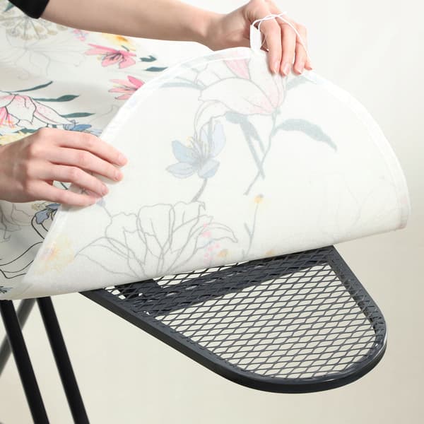 KADAX Stretch Strykbrädesöverdrag 127x46 cm Resistent Ljusa Blommor