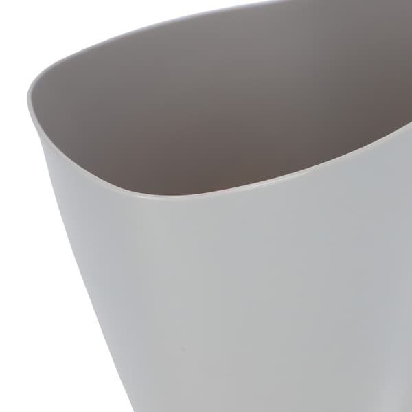 KADAX Urtepotte, Urtepotte, Plastik Urtepotte, Orkidé, 23 cm, Grå