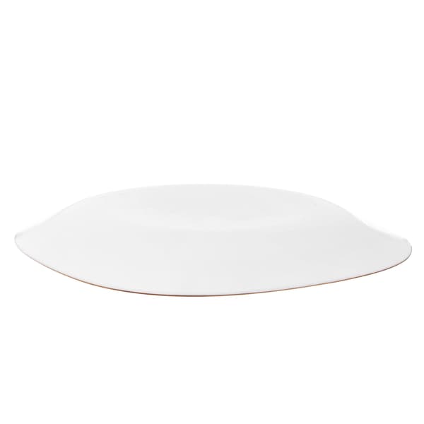 KADAX Desserttallrik 21,5 cm Vitguldsglas Flat Tårtfat