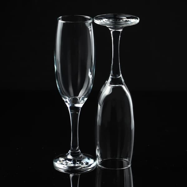 KADAX Champagne Prosecco Vinglas 220 ml Set med 6 glas