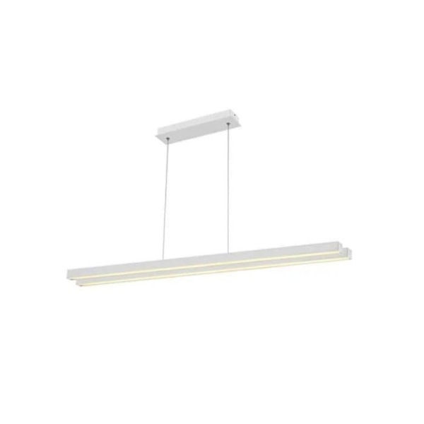 Hvid designer LED pendel 35W (Eq. 280W) Lang. 850 mm