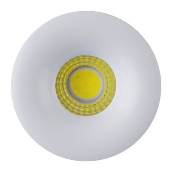Mini 3W kiinteä pyöreä LED-kohdevalo Valkoinen Vit