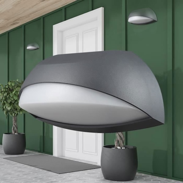 Ulkovalaisin PIRUS 7W LED 3000K IP54 Grå