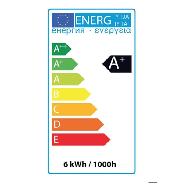 Vintage päärynäfilamentti-LED-lamppu 6W (ekv. 48W) E27 2200K