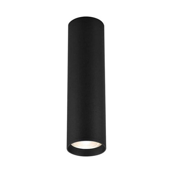 Lang alu spotlight GAMA-5520 rund GU10 35W Sort Svart