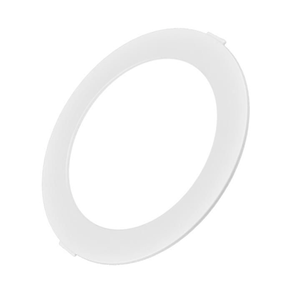 Ekstra fladt rundt LED panel 9W 4000K Ø146mm IP40 Vit