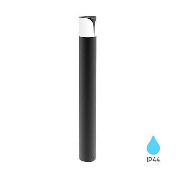 Udendørs Potelet E27 23W IP44 i Grå Aluminium Grå