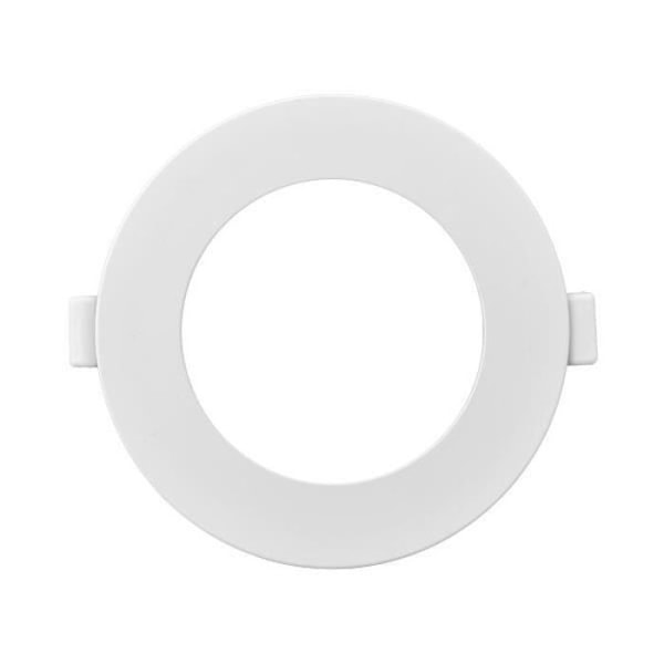 Erittäin litteä pyöreä LED-paneeli 6W 6500K Ø128mm IP20 Vit