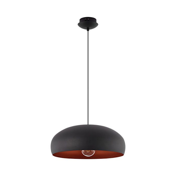Dekorativ ophæng 1xE27 23W IP20 Sort metal – BV05-00031 Svart