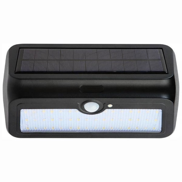 Solen LED-balk SIRIUS-2 IP44 4000K med PIR-detektor Svart