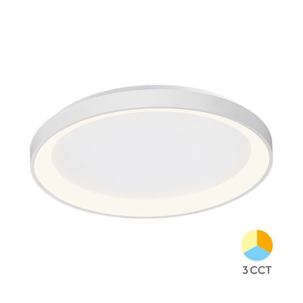 LED-loftlampe Bella 36W 3-i-1 4260lm - Hvid Vit