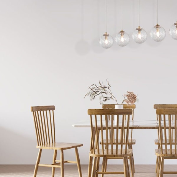 SUSPENSION DÉCORATIVE 5xG9 10W – DESIGN METAL GULD gyllene