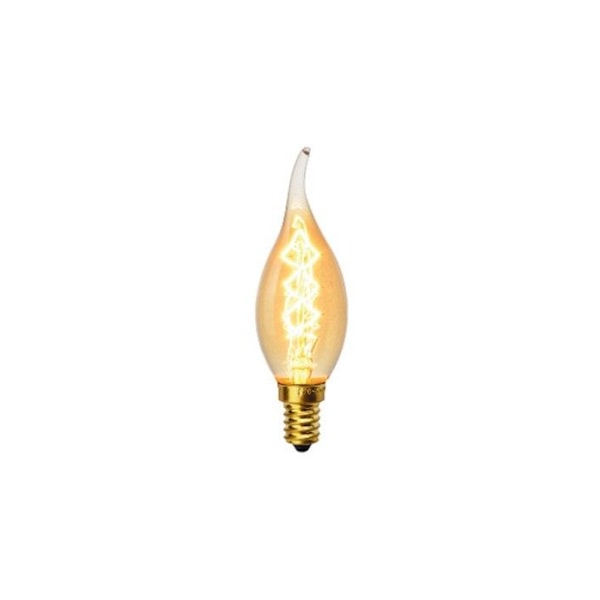 Ampulli decoart hehkuvan vintage kynttilä C35T 40W E14 2350K