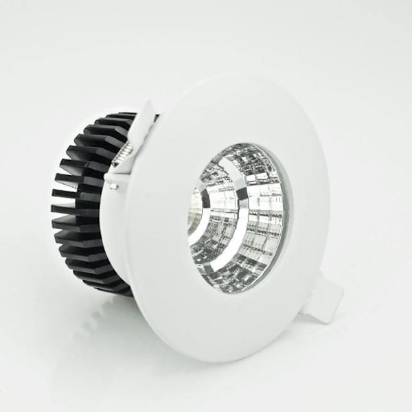 LED Spot Downlight 6W pyöreä kiinteä vedenpitävä IP65 Vit