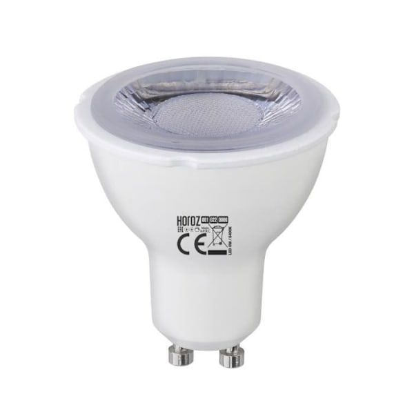 Ampoule LED spot -HOROZ ELECTRIC -6W -GU10 3000K Kompatibel med dæmper