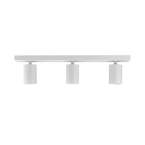 Loftslampe med 3 overflademonterede spots BETA-U1 Alu GU10 3x35W Hvid Vit