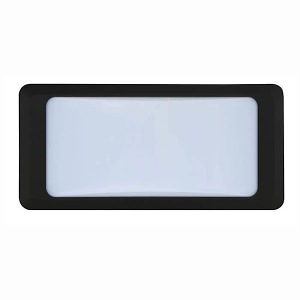 Hublot BADEM svart med LED 12W IP65 Svart