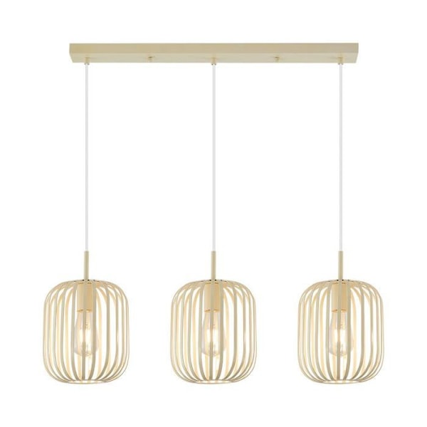 Dekorativ ophæng 3xE27 23W IP20 – Beige