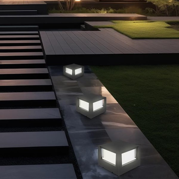 Braytron 15W 1450lm 3in1 Musta seinävalaisin LED IP65 Svart