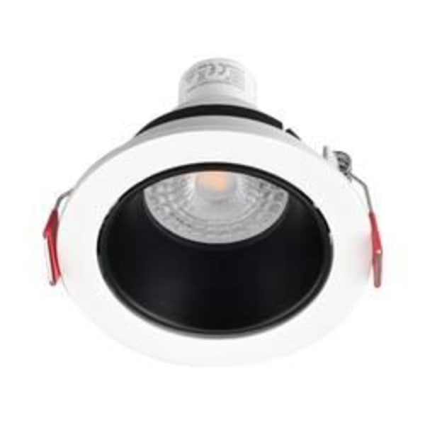 Set med 10 st Beta R1 runda vit/svarta MR16 GU10/GU5.3 spotholders vit svart