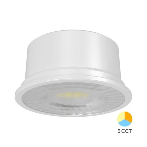 Modul LED 5W 3 i 1 för infällda spotlights GU10, MR16, 380lm, 45° Vit