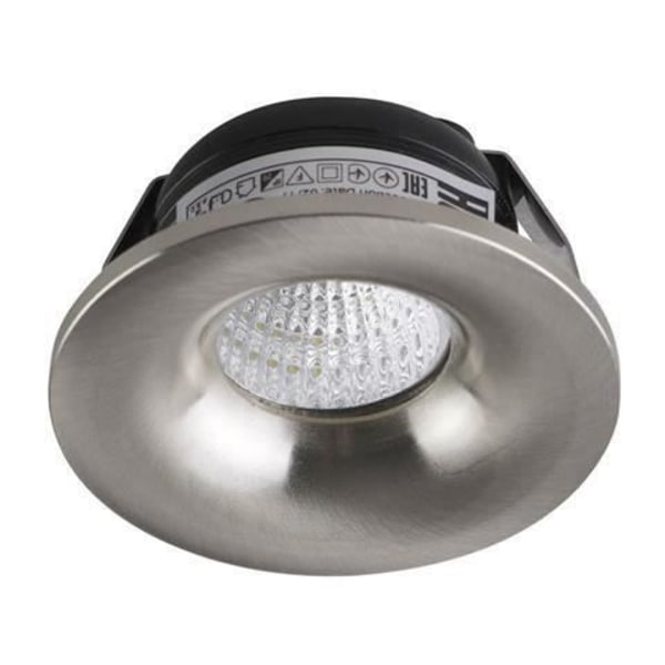 Spot LED - Matt-krom - 3W - Inomhus - Klass A++ - 4200K Mat-krom