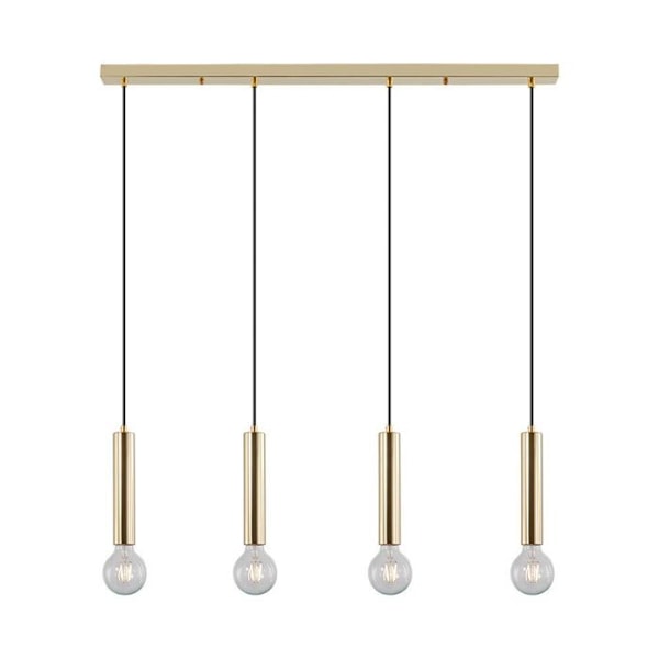 Koristetuote 4xE27 23W IP20 – Kultainen metalli gyllene