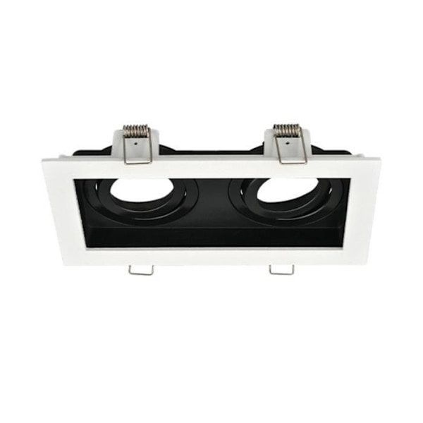 Stöd 2x Beta R5 spotlights rektangel vit/svart MR16 GU10/GU5.3 vit svart