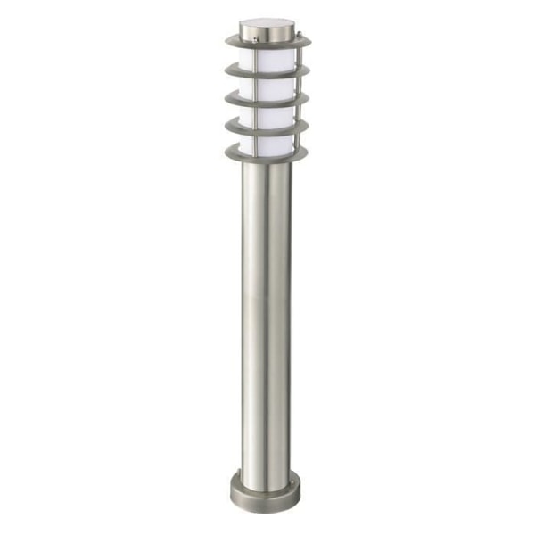 Potelet - Ladin-4 - 60W Max - E27 - IP44 - Inox Harmaa Rostfritt stål