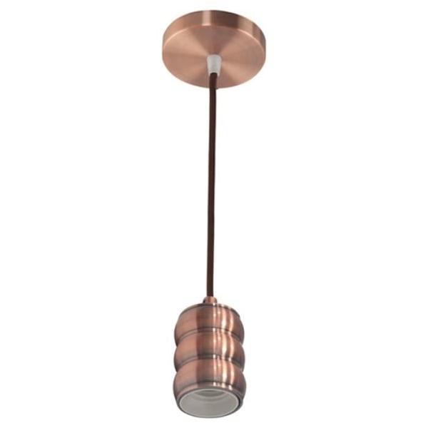 Kabelupphängning (1m) Gauss koppar E27 IP20 max 60W Koppar