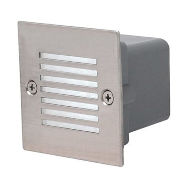 LED-vägglampa - Ej specificerad - 0.9W - IP54 - Aluminium - 70x70mm Grå