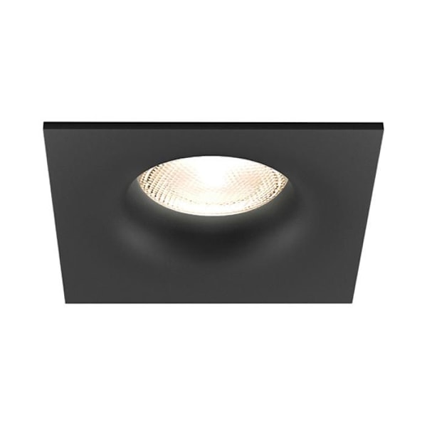 Tetra D1 fyrkantigt svart fläckstöd MR16 GU10/GU5.3 Svart