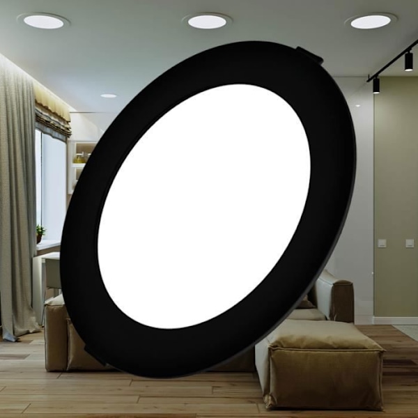 Dimmbar LED-lampa BRAYTRON 18W 3000K 1800lm Svart IP40