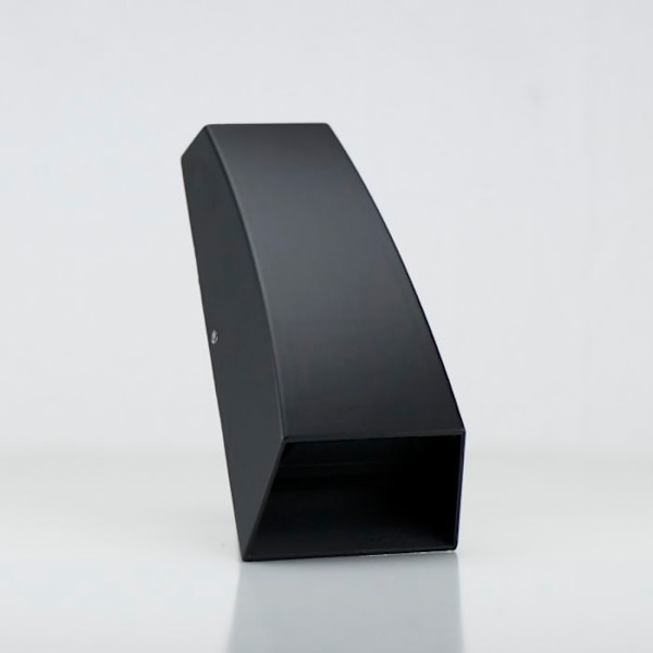 Led-alumiinitripti, 3.5W (vastaa 25W) Mitat: 170x84x47mm Svart
