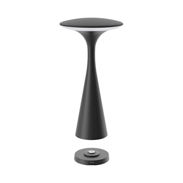 Bordlampe 3W 300lm 3i1 IP44 Sort dæmpbar Svart