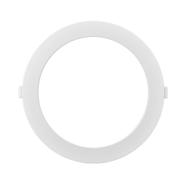 Runda LED-taklampor - Ej specificerad - 18W - 3000K - Ø229mm - IP40 - Infälld Vit