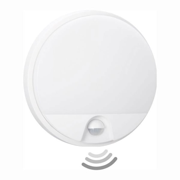 Applique LED VESPER 15W IP54 med sensor Vit