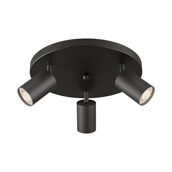 Spot LED Saillie 3xGU10 IP20 35W max – Svart Svart
