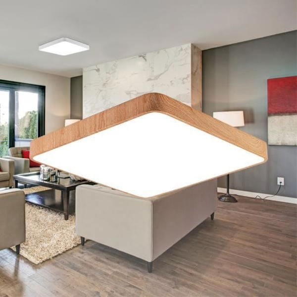 BRAYTRON Blade-S3 LED-taklampa, trä, 3in1, 36W, metall Trä