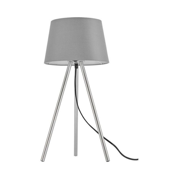 Dekorativ bordslampa 1xE27 23W IP20 – Grå Grå