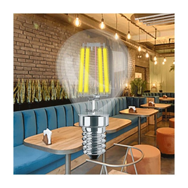 LED filamentampull E14 P45 4W 3000K 470lm