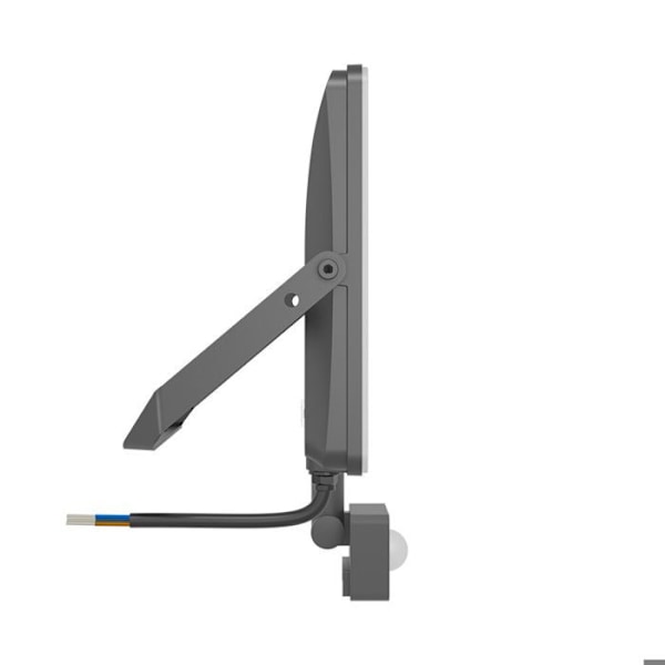 LED-projektor 50W 5500lm IP65 med rörelsedetektor – Grå Grå