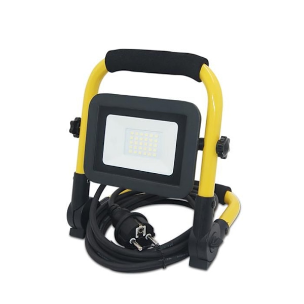 Kannettava LED-projektori jalustalla 50W 4200lm IP65 Svart