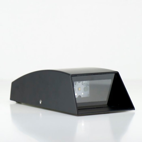 Led-alumiinitripti, 3.5W (vastaa 25W) Mitat: 170x84x47mm Svart