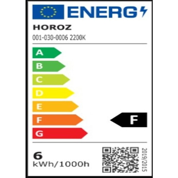 Vintage globe LED-hehkulamppu 6W (ekv. 48W) E27 2200K
