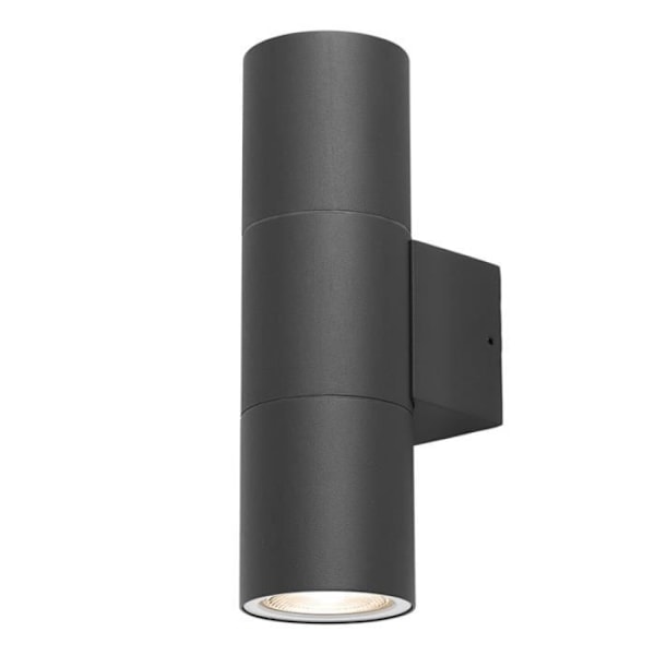 Vägglampa utomhus RITA-S Grå 2x35W GU10 IP44 Grå