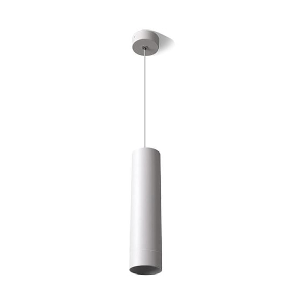 BETA hvid rør pendel GU10 kabel 1,45m Vit