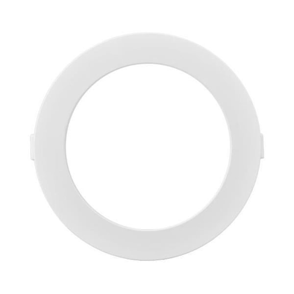 Dalle LED - BRAYTRON - Extra platt rund - 9W - 6500K - Ø146mm IP40 Vit kyla