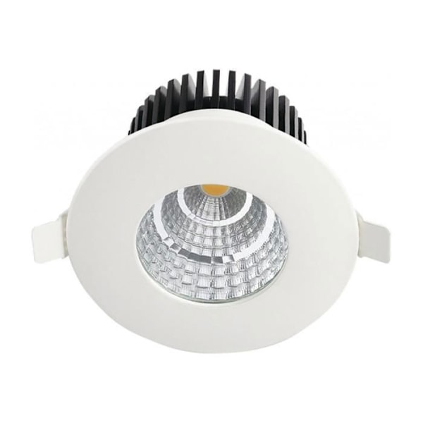 LED Spot Downlight 6W pyöreä kiinteä vedenpitävä IP65 Vit